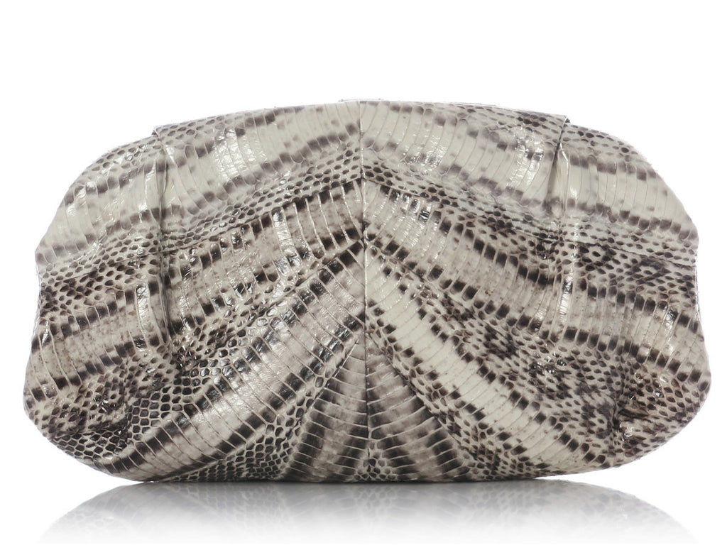 Ferragamo Snakeskin Clutch