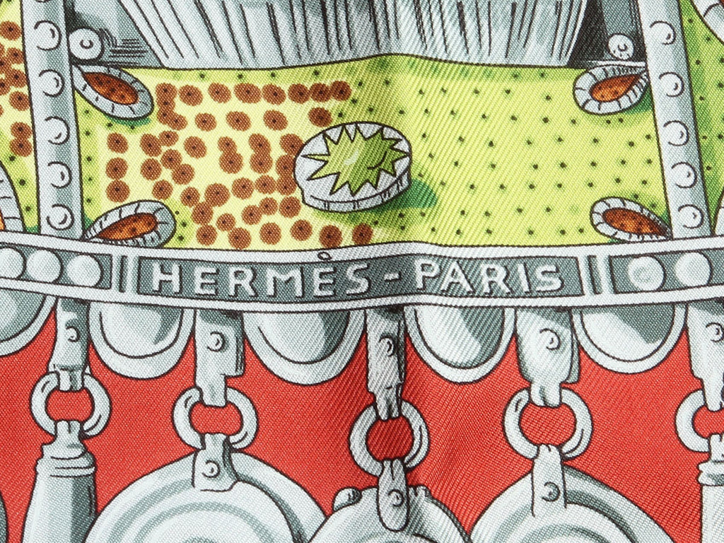 Hermès Terres Precieuses Scarf