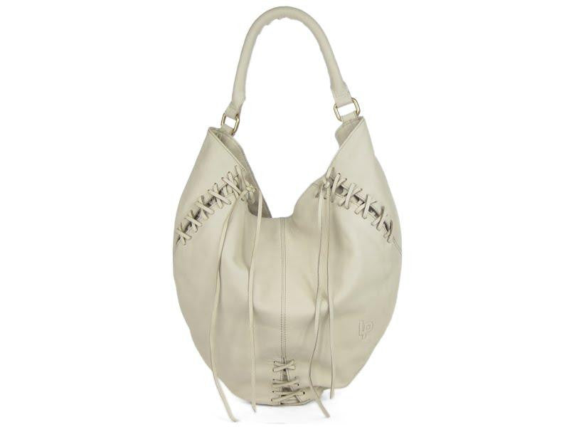 Linea Pelle Ivory Corset Bag