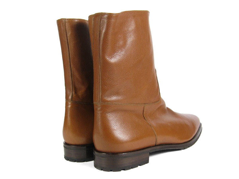 Manolo Blahnik Cognac Boots