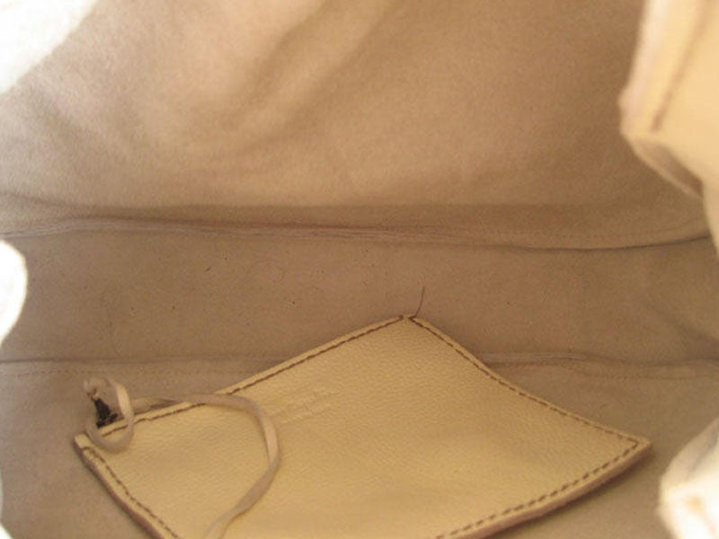 Henry Beguelin White Shoulder Bag