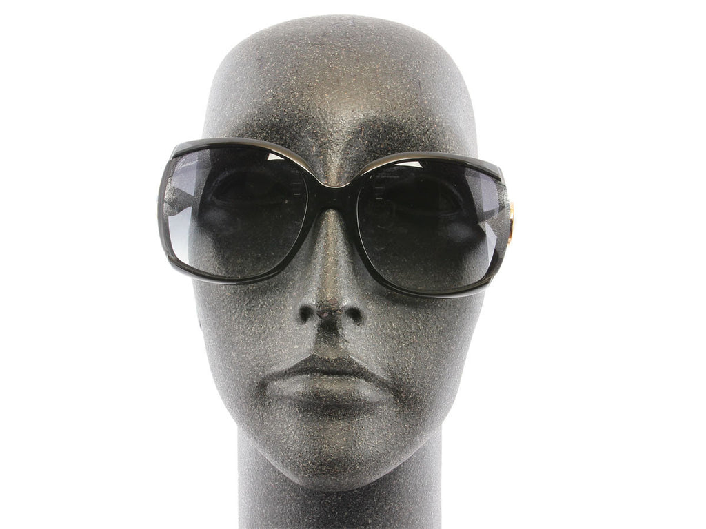 Gucci Black Oversized Sunglasses