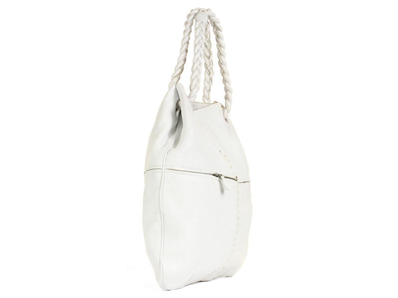 Bottega Veneta Large White Julie Tote