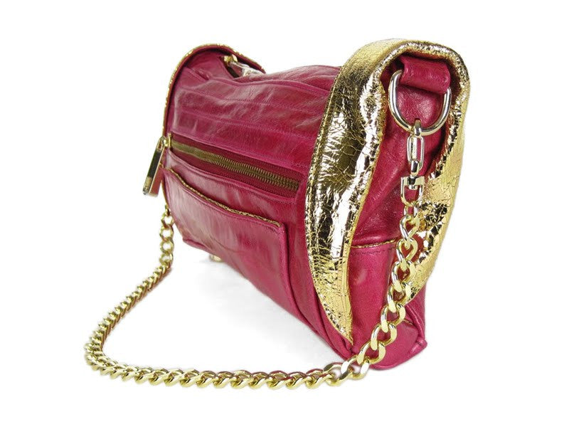 Rebecca Minkoff Fuchsia Lex Clutch