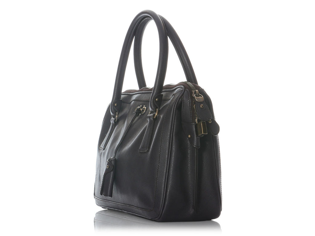 Ferragamo Prune Top Handle Bag