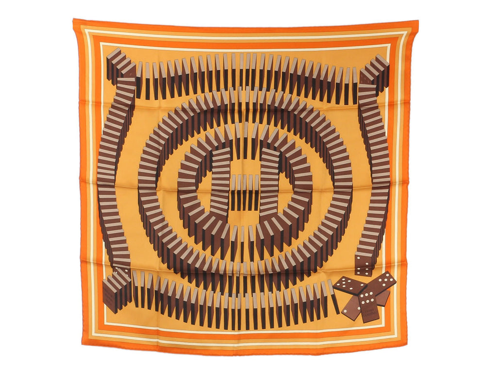 Hermès L'Effet Domino Scarf